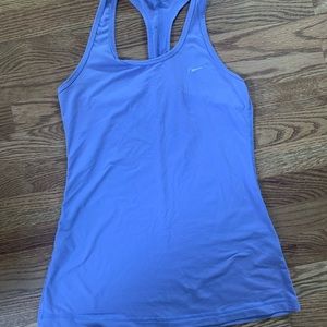 Purple Nike workout tank